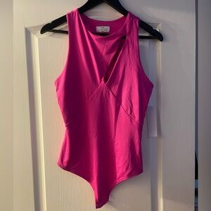 NWT HOT PINK BODYSUIT